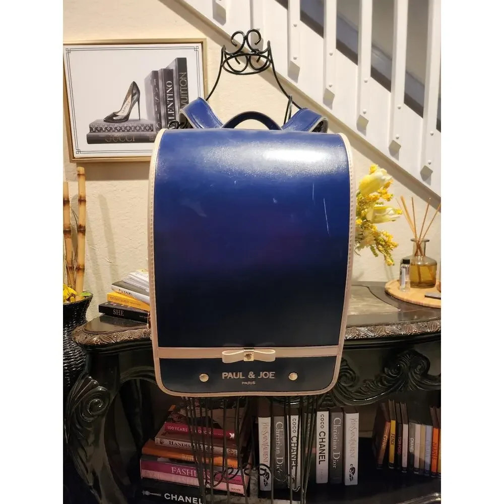PAUL & JOE Chrysanthemum French Ribbon School Backpack